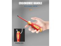 PROSKIT Mala Ferramentas Profissional 1000v 7 Peças PROSKIT Mala Ferramentas Profissional 1000v 7 Peças